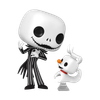 Jack Skellington with Zero Funko