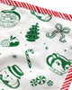  Christmas Vintage Toile Tea Towel