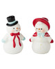  Sculpted Snow People Salt & Pepper Shakers (2 PC set)
