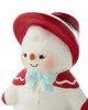 Sculpted Snow People Salt & Pepper Shakers (2 PC set)