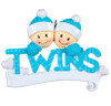 Twins Personalized Ornament - 2B