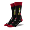 Wine Scene Men's Crew Socks