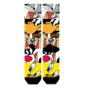 Looney Toons Stacked Character Heads Men's Socks