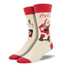 Classic Coca Cola Santa Women's Crew Socks Classic Coca Cola Santa Women's Crew Socks