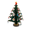 Wooden Tree With Miniature wooden Ornaments Set (25 pc)