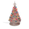 16" Pink Pearlized Ceramic Tree