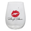 Marilyn Monroe Stemless Wine Glass - back