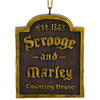 Scrooge and Marley Christmas Ornament - A Christmas Carol