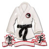 Karate Jacket Personalized Ornament