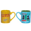 A Christmas Story Fragile and Triple Dog Dare 14 oz Ceramic Mugs Set of 2 Back View