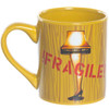 A Christmas Story Fragile 14 oz Ceramic Mug Front View