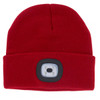 Red Rechargeable LED Toque Unlit View