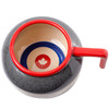 Curling Rock Mug Inside View