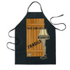 A Christmas Story Leg Lamp and Crate Apron