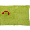 Grinch Fleece Throw Blanket Unfolded Front View