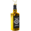 Booze Bourbon Bottle Glass Ornaments