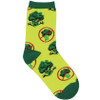 Broccoli Monster Small Sized Kid's Crew Socks