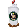 Starbucks Inspired Coffee Lover Personalized Ornaments