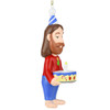 The Birthday Boy Jesus Christmas Tree Ornament, side view