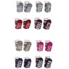 Ladies Message Mate Knit Slipper Socks, 8 Assortment