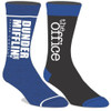 The Office Dunder Mifflin 2 Pair Crew Socks 