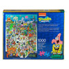 Spongebob Squarepants Cast 1000 pc Puzzle Box Back View