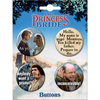 Princess Bride 4 Button Set on Card