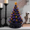 Retro Ceramic Halloween Tree (Lifestyle Shot)