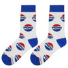 Pepsi All Over Socks Flat View