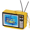 Retro CBC Canada Map TV Christmas Ornament