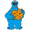 Cookie Monster Enamel Pin