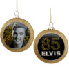 Front and Back View - Elvis 85th Birthday Ornament