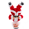 Animated Musical Upside Down Santa