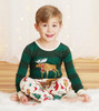 Woodland Winter Kids 2-Piece Pajamas with applique top