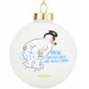 TB-3976 How Snowflakes are Made Glass Bulb Ornament 