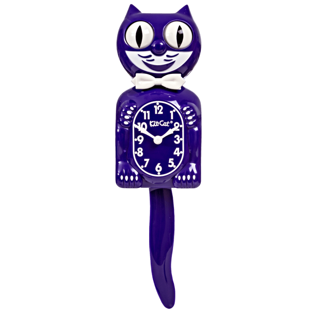Ultra Violet Limited Edition Original KitCat Clock RetroFestive.ca