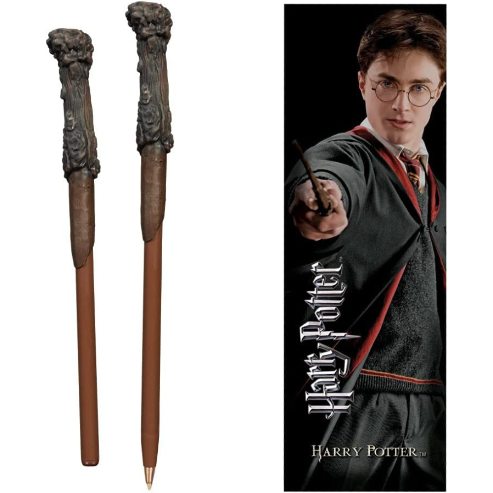 Harry Potter Wand Pen and Bookmark Set