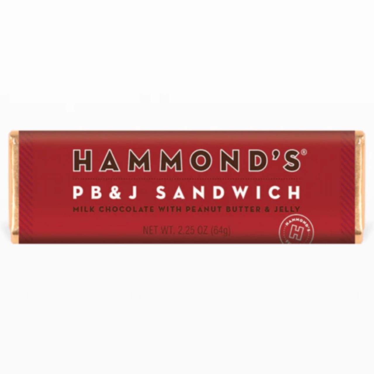 Hammond's Peanut Butter and Jelly Chocolate Bar RetroFestive.ca