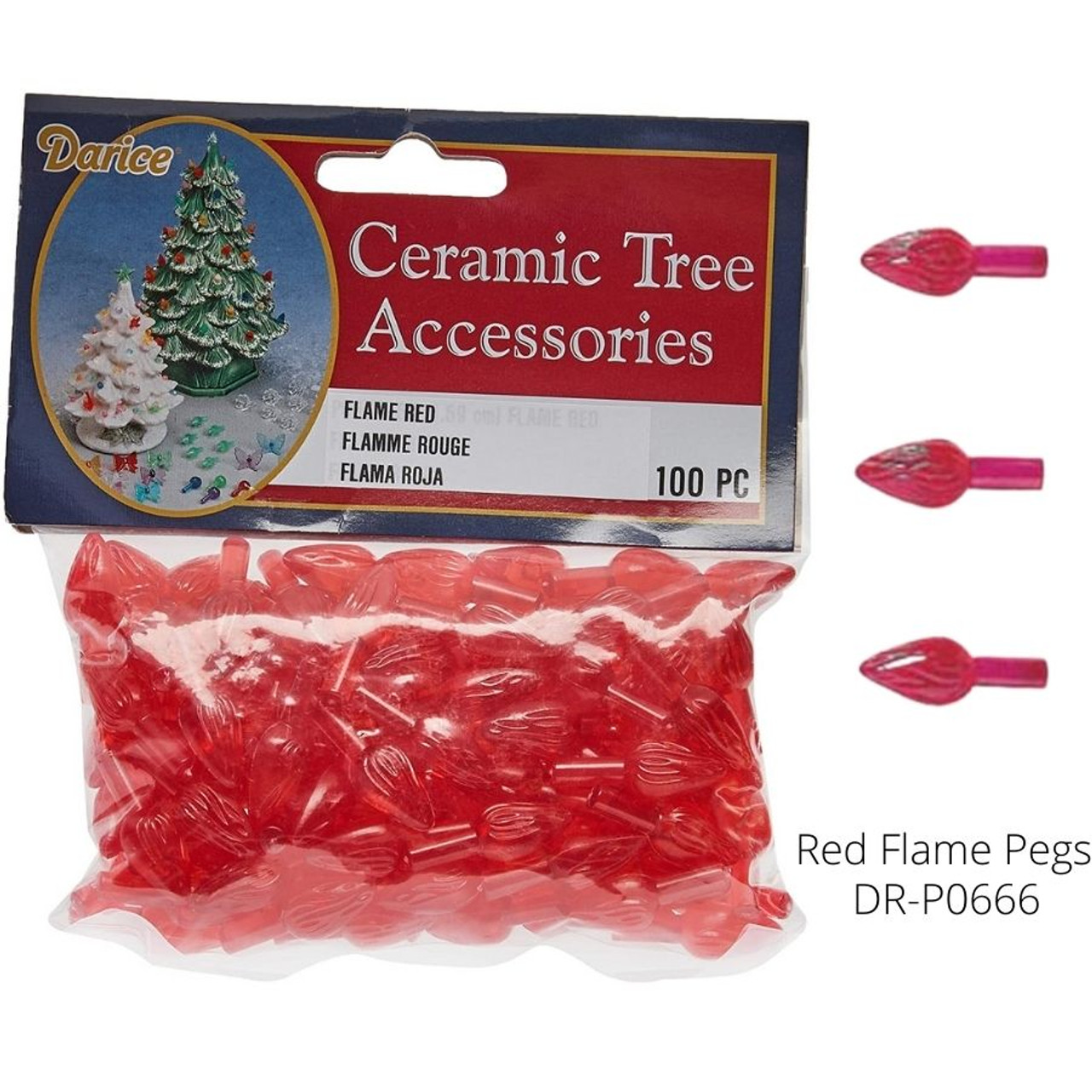 Ceramic Christmas Tree Replacement Pegs Bulbs Canada RetroFestive.ca
