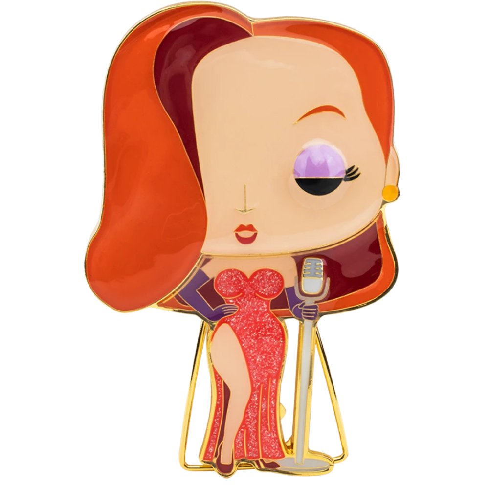 Jessica Rabbit Jumbo Enamel Pin Funko Pop Canada | RetroFestive.ca