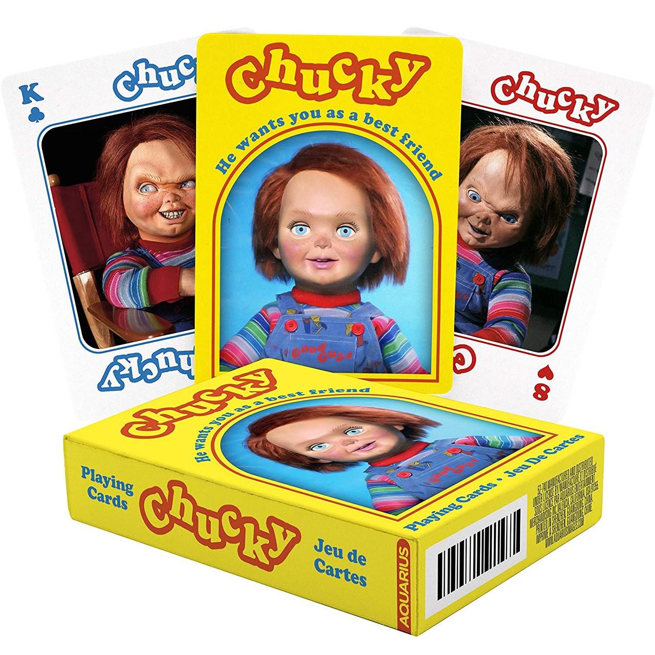 Child's Play Chucky Playing Cards | RetroFestive.ca