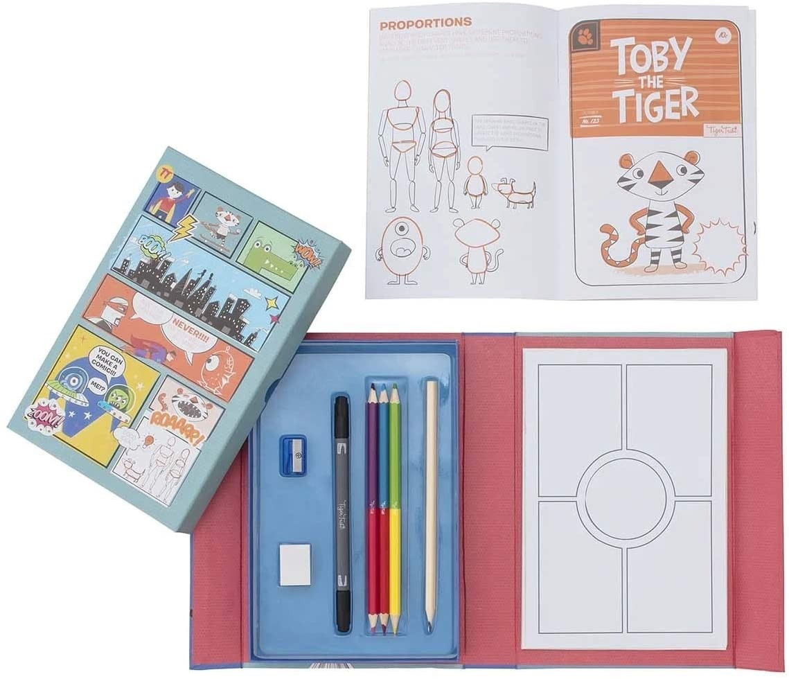 Create Your Own Comic Book Kit for Kids Canada RetroFestive.ca