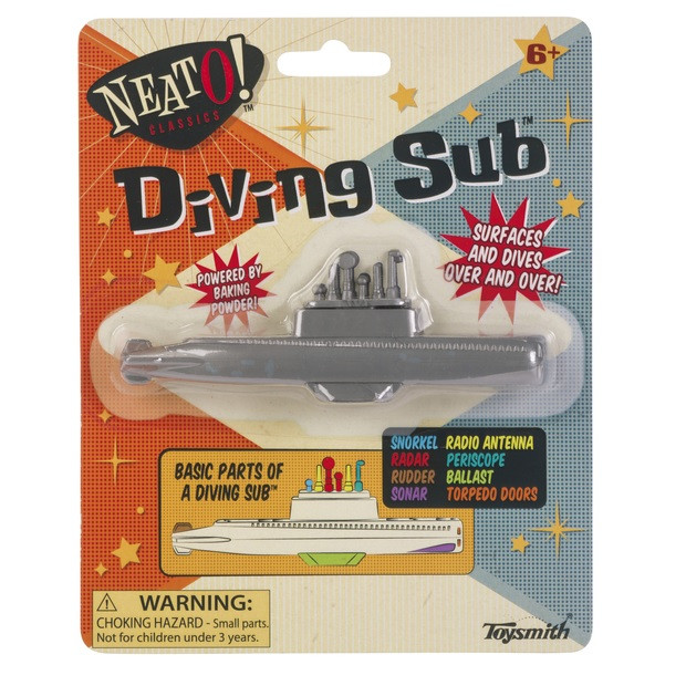 Diving Sub Tub Toy Canada | RetroFestive.ca