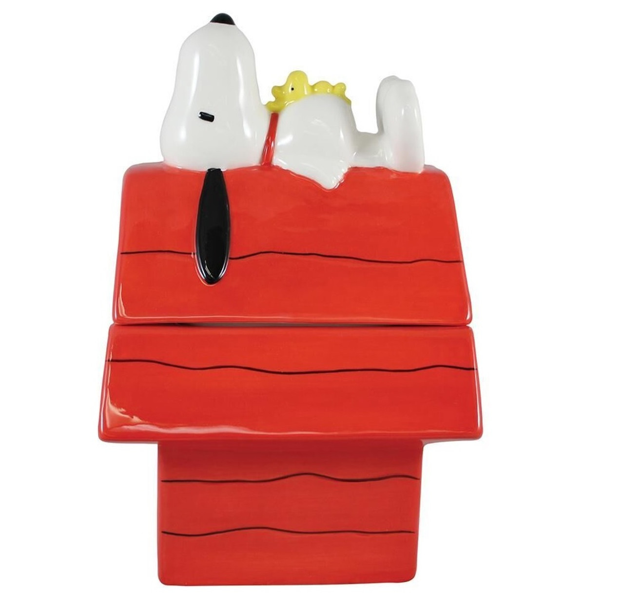 Peanuts Snoopy Doghouse Sculpted Cookie Jar