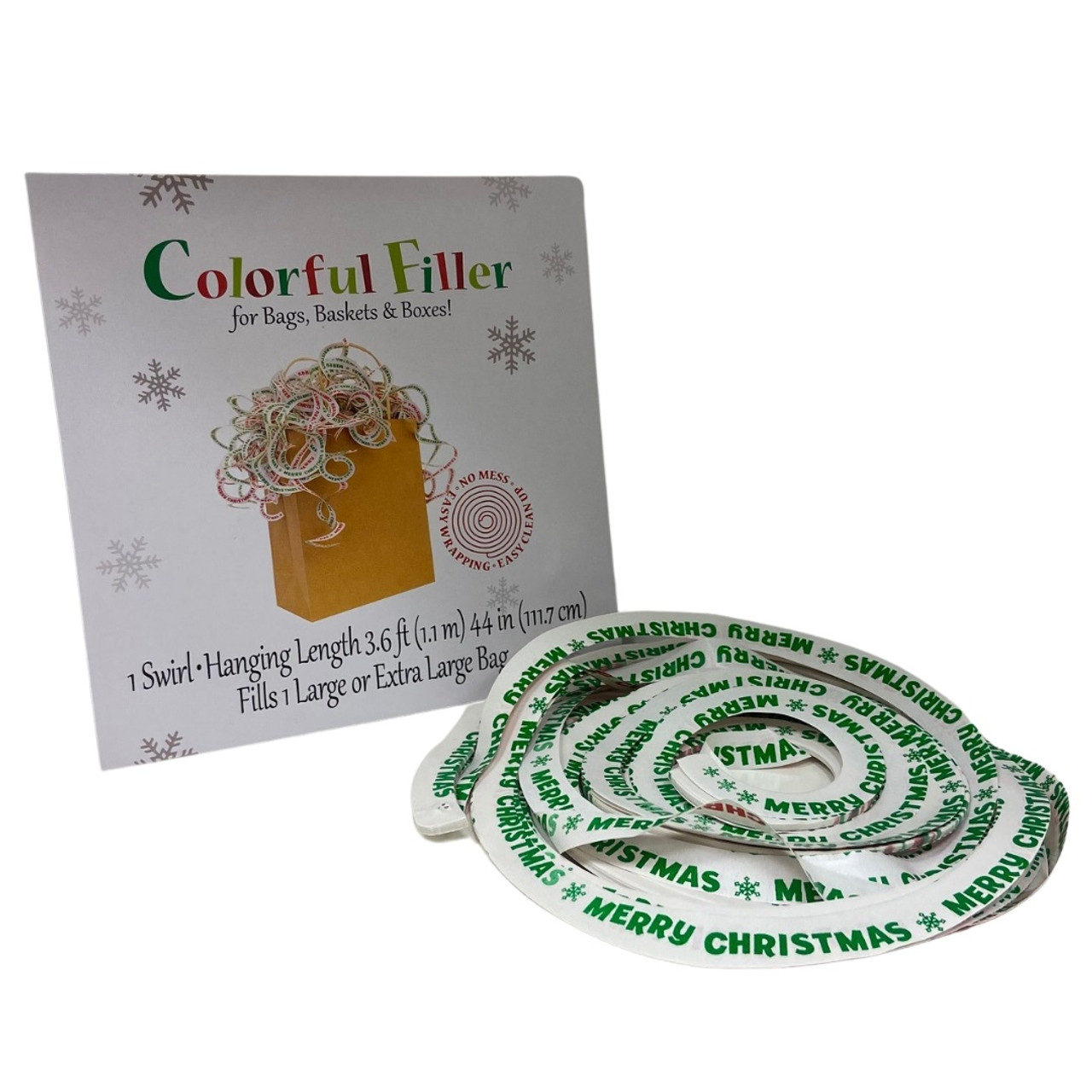Swirl And Shred Colourful Christmas Prints Gift Bag Filler Canada