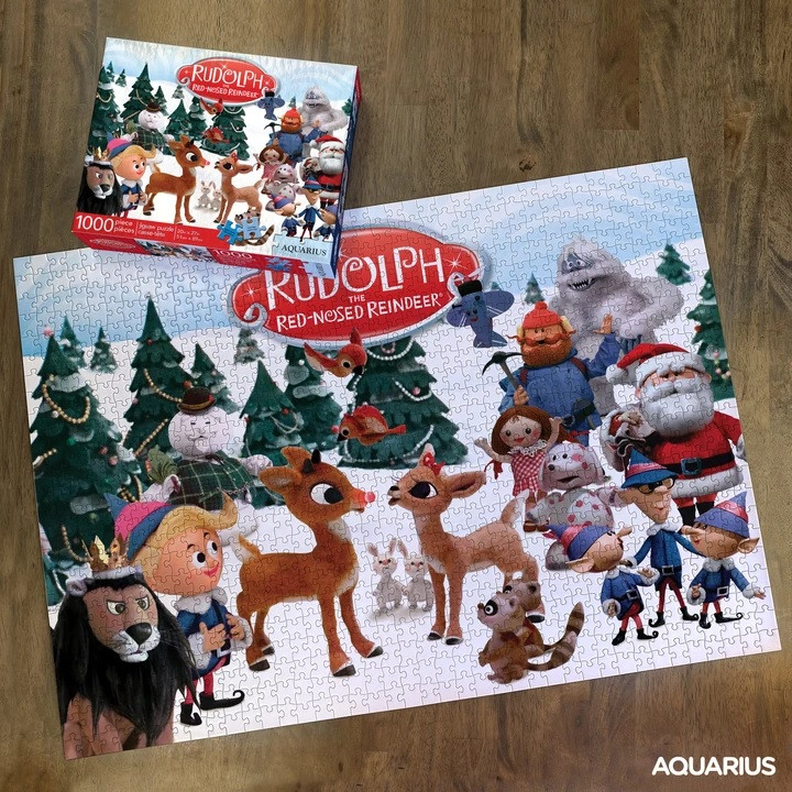 Rudolph The Red-Nosed Reindeer 1000 Piece Puzzle By Aquarius ...