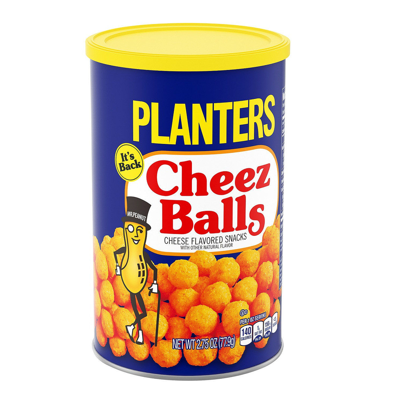 Planters Cheez Balls in Retro Canisters Original and White Cheddar Set of 2 Canada