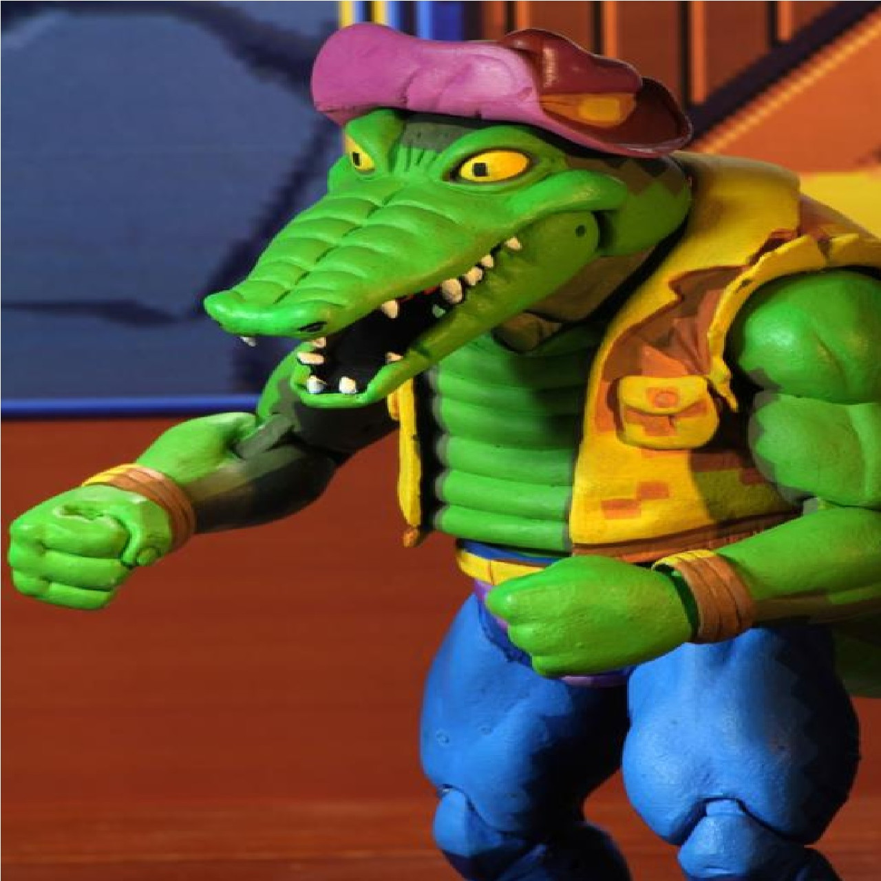 Teenage Mutant Ninja Turtles Turtles In Time Series 2 Leatherhead 7 Inch Action Figure   4  01125.1659789332