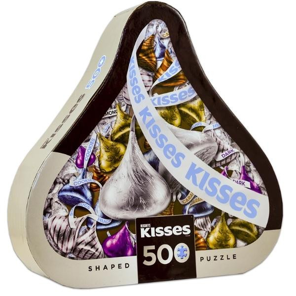 Hershey's Kiss Shaped 500 Piece Puzzle - RetroFestive.ca