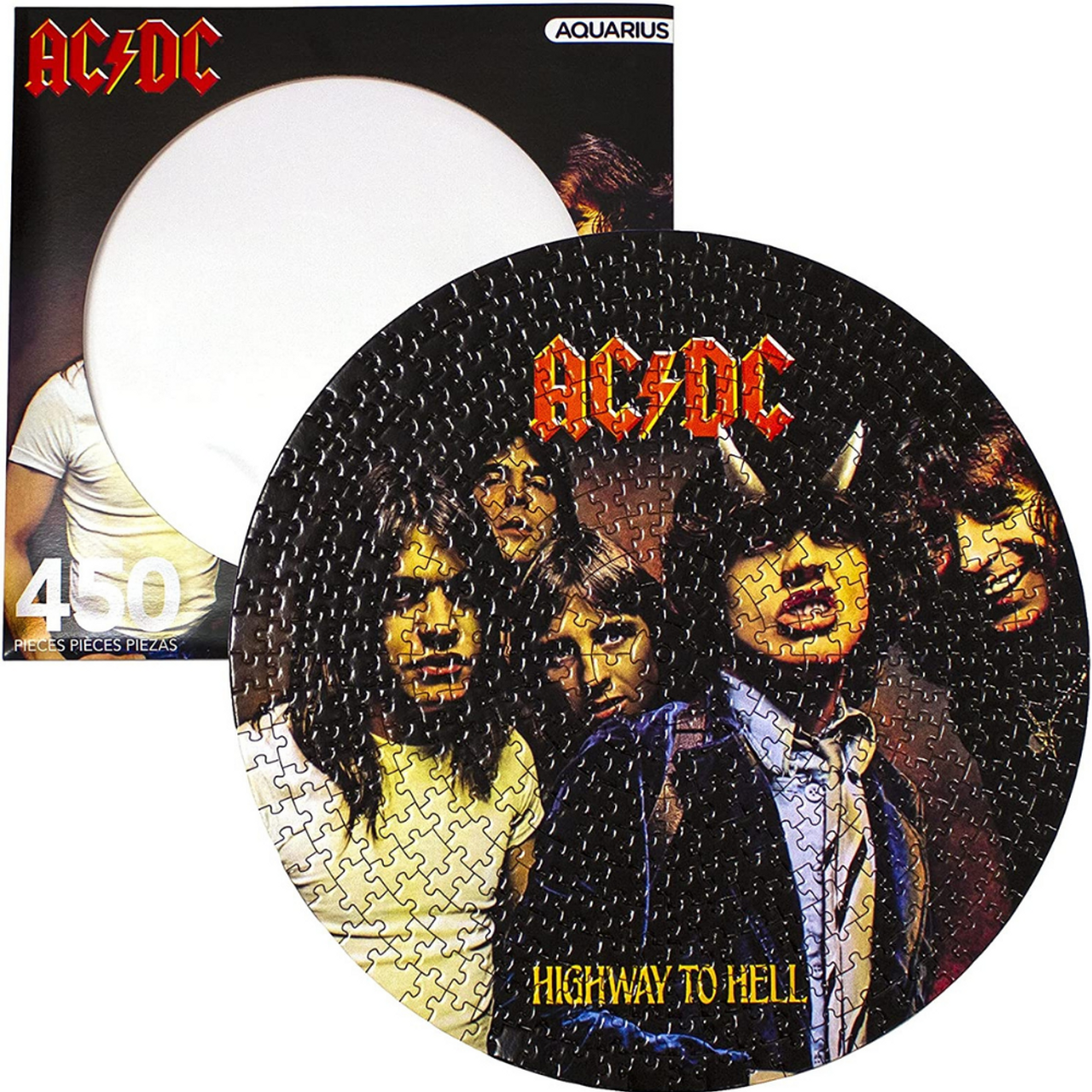 AC/DC Highway to Hell 450pc Picture Disc LP Puzzle